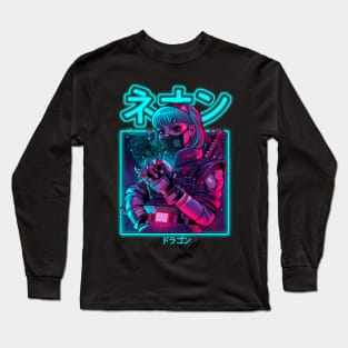 Neon Dragon Long Sleeve T-Shirt